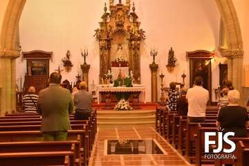 El párroco Eugenio Peñate Suárez se despide de sus feligreses de Tara y San Roque/Francisco Javier Santana y TA.